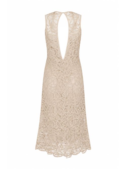 Abito midi in mizzo ricamato Patrizia Pepe | 2A3074 A774B891